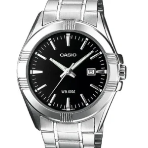 MTP-1308D-1AVDF Original Casio Men’s Watch Black dial in