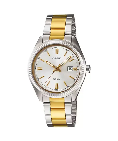 LTP-1302SG-7AVDF Original Casio Ladies / Women’s Watch Steel